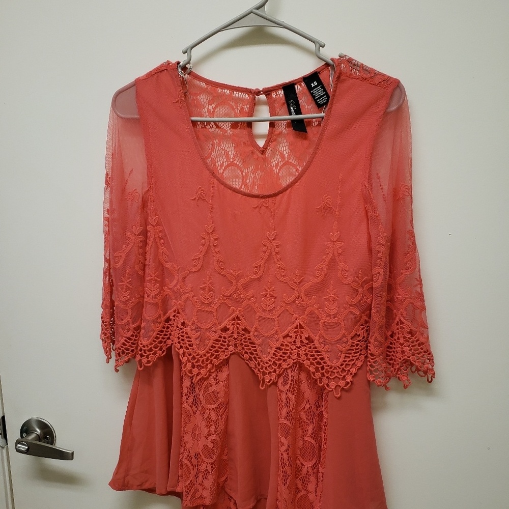 Lace top bohemian style